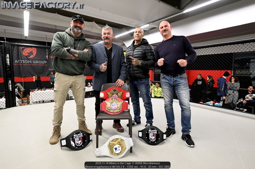 2023-11-18 Milano in the Cage 11 00505 Miscellaneous